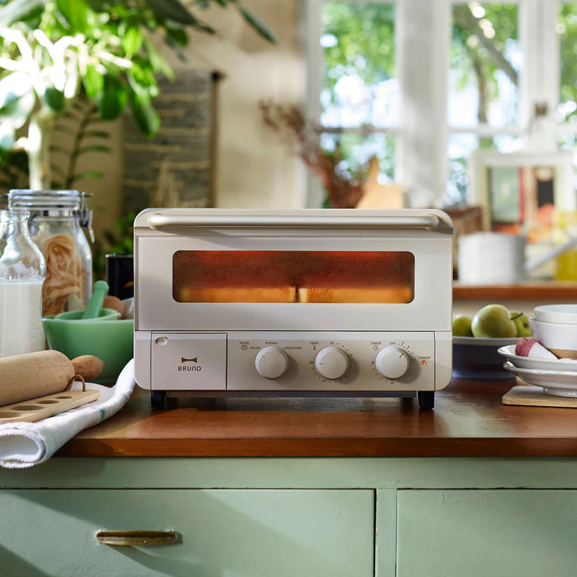 Bruno Steam & Bake Toaster in Greige