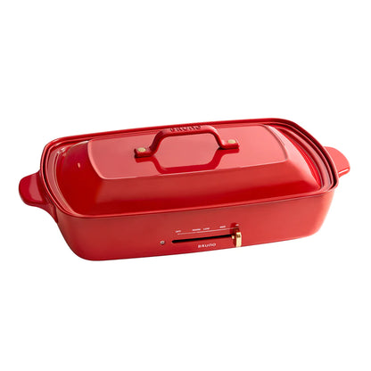 Bruno Grande Hotplate in Red