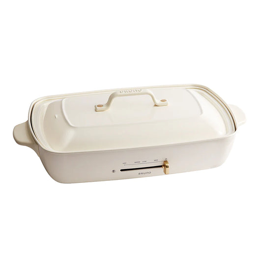 Bruno Grande Hotplate in White