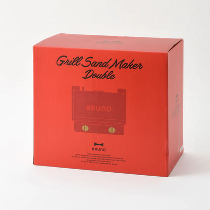 Bruno Grill Sand Maker Double in Red