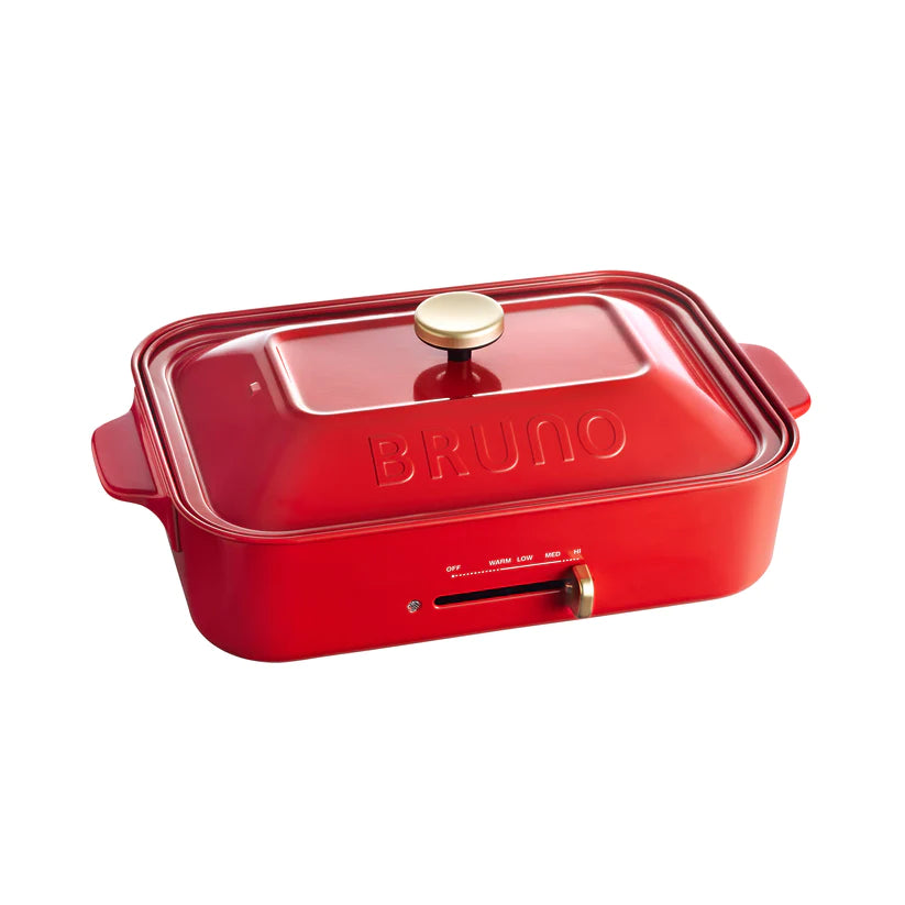 Bruno Compact Hotplate in Red