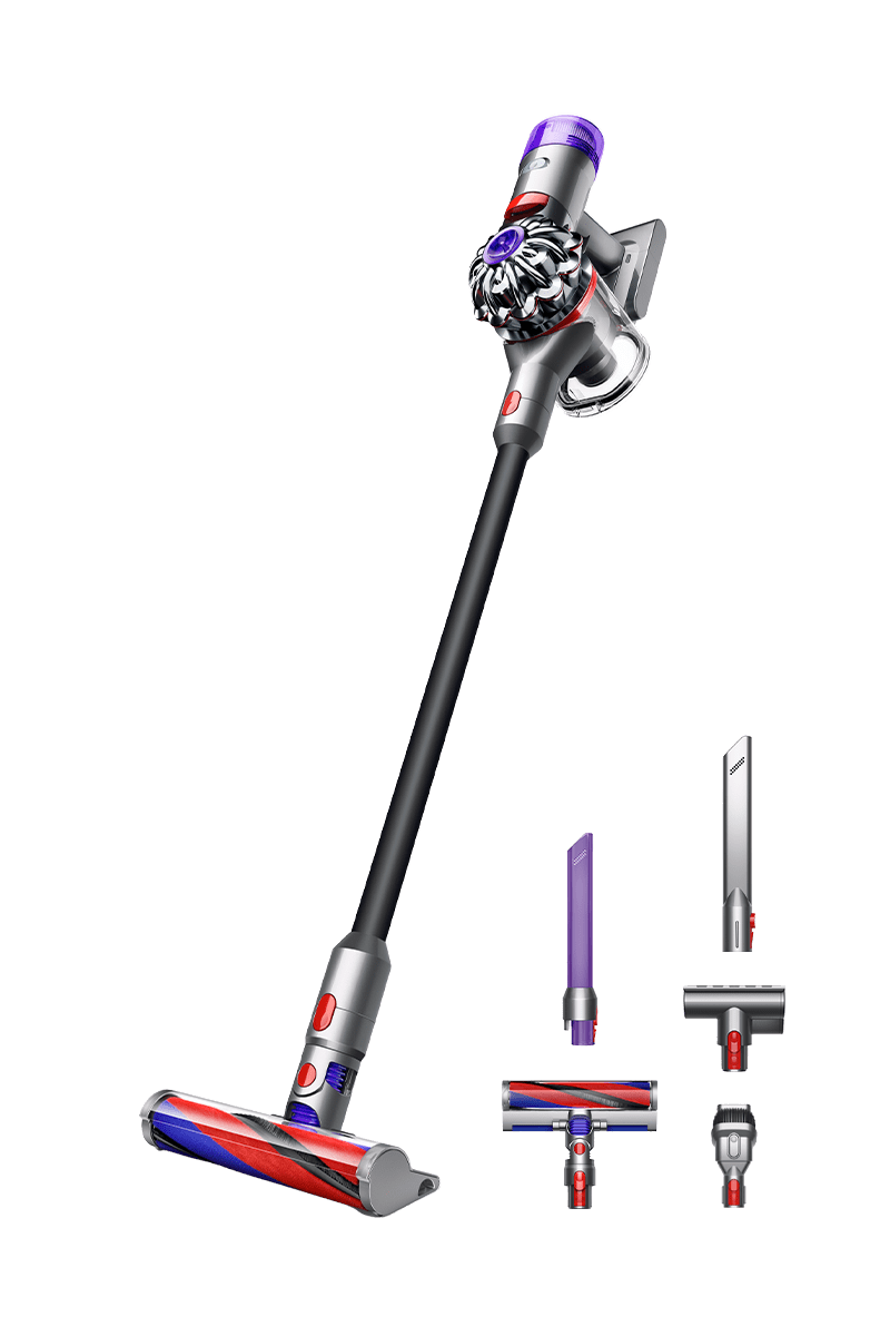 Dyson V8 Slim Fluffy (Nickel/Black)